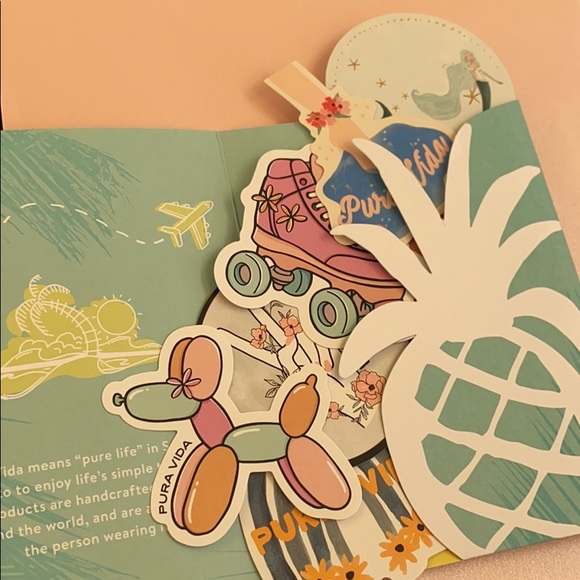 Pura Vida Stickers (6 Pack) - Picture 5 of 5